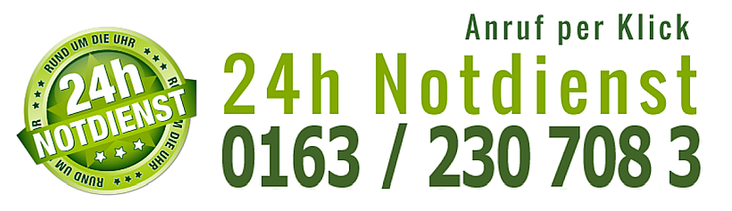 24h Notdienst: 0163 2307083